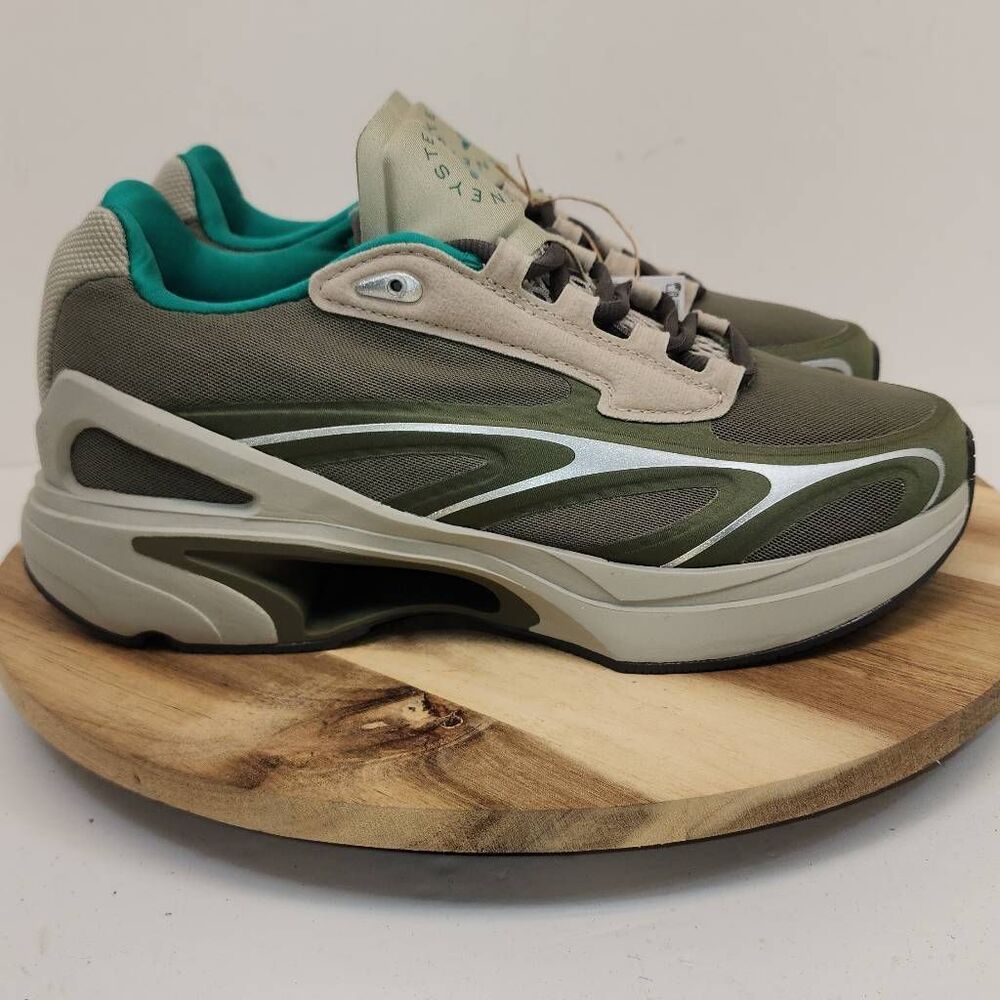 Adidas by Stella McCartney Sportswear 2000 Women's Size 8.5 Green Gray